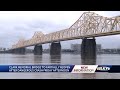 Clark memorial bridge partially reopens after dangerous crash