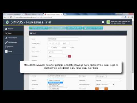 Tutorial Penggunaan SIMPUS - Pasien Baru
