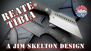 Reate Tibia (A Jim Skelton Design) from Cranes Cutlery #reateknives #reatetibia #edc #edcfixedblade