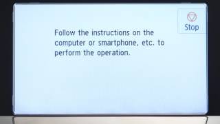 Canon PIXMA TS8020 - Easy Wireless Connect Method on an iOS Device