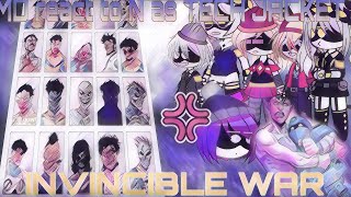 🇪🇸/🇺🇸 Murder Drones react to #invinciblewar "N as #TECHJACKET 2/2 "comic"