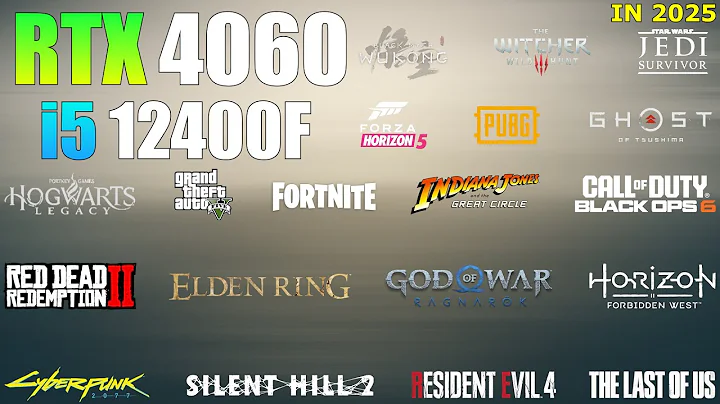 RTX 4060 + i5 12400F - Tested in 19 Games in 2025 - Best Combination?