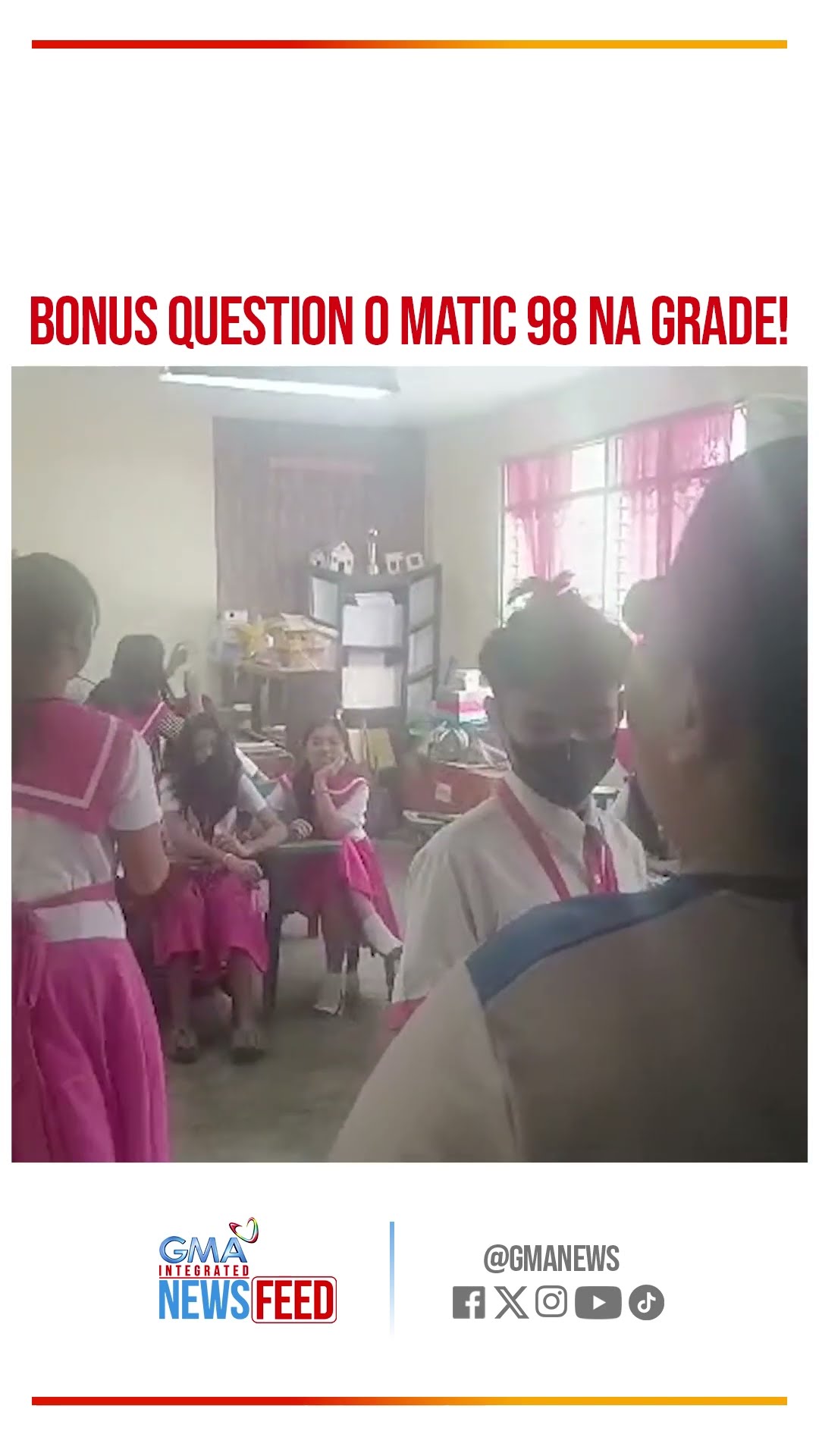 Pa-bonus ng teacher sa mga estudyante, dinaan sa scratch card! | GMA Integrated Newsfeed Bytes