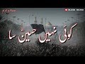 Muharram Ashura || Special Poetry Status🌹|| Koi Nahi Hussain Sa🌹 || Muharram Whatsapp Status