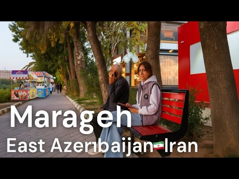 کاوش در مراغه ایران بازار محلی و تجربه بستنی سنتی
