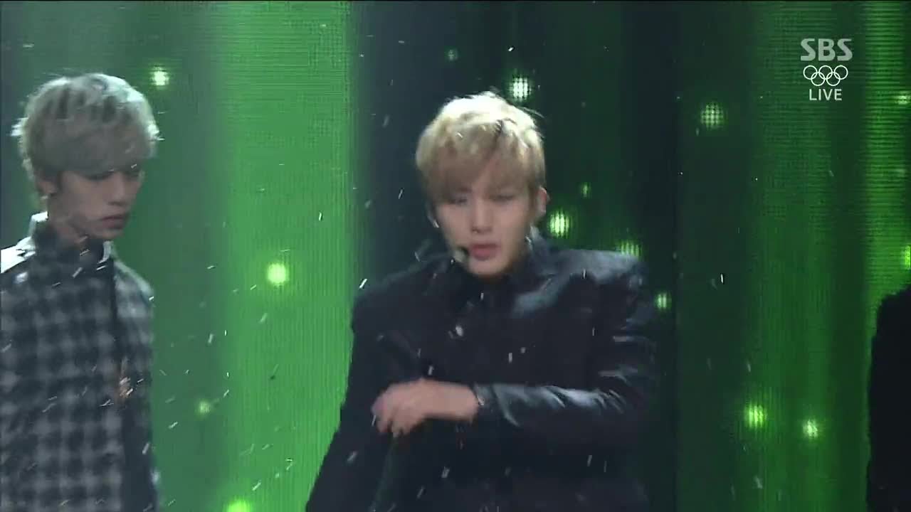 [B.A.P] 1004 (Ангел) @ Популярная песня Inkigayo 140216