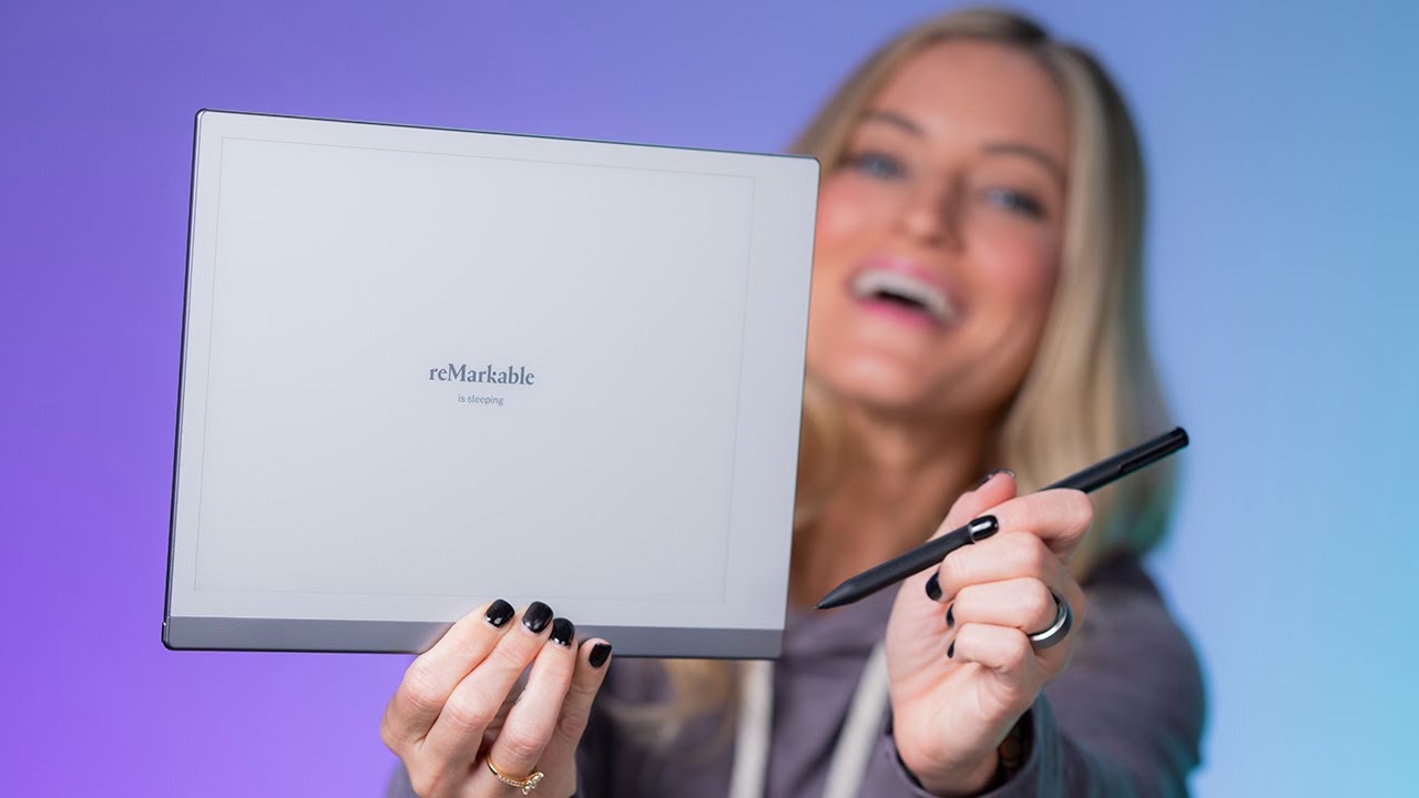 iJustine Review of reMarkable 2 Tablet - OnFocus