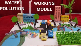 Water Pollution Working model /Science project/ How to ... | Doovi