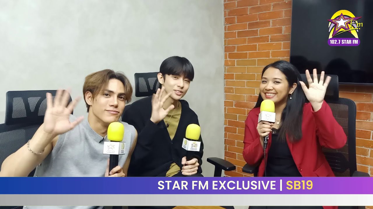 SB19 Justin and Stell go all out for Simula at Wakas World Tour | Star FM Exclusive