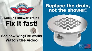 Famous Learn About WingTite Shower Drain in 1 Minute Wealth