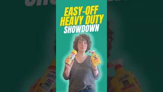 Easy-Off Heavy Duty Cleaner Showdown