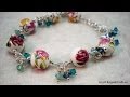 How to Make a Bead and Swarovski Crystal Bracelet