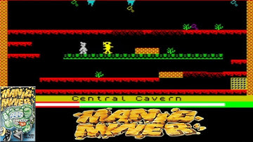 Manic Miner Gameplay (ZX Spectrum)
