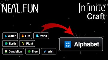 How to Get Alphabet in Infinite Craft | Make Alphabet in Infinite Craft
