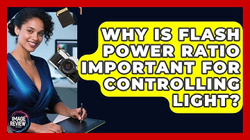 Why Is Flash Power Ratio Important For Controlling Light? - Image Review Studio