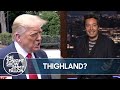 Trump Mispronounces Thailand, Backs NRA | The Tonight Show