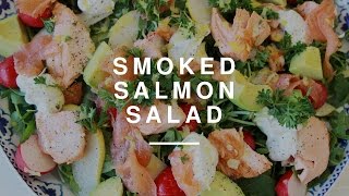 Quick Smoked Salmon Salad | Wild Dish