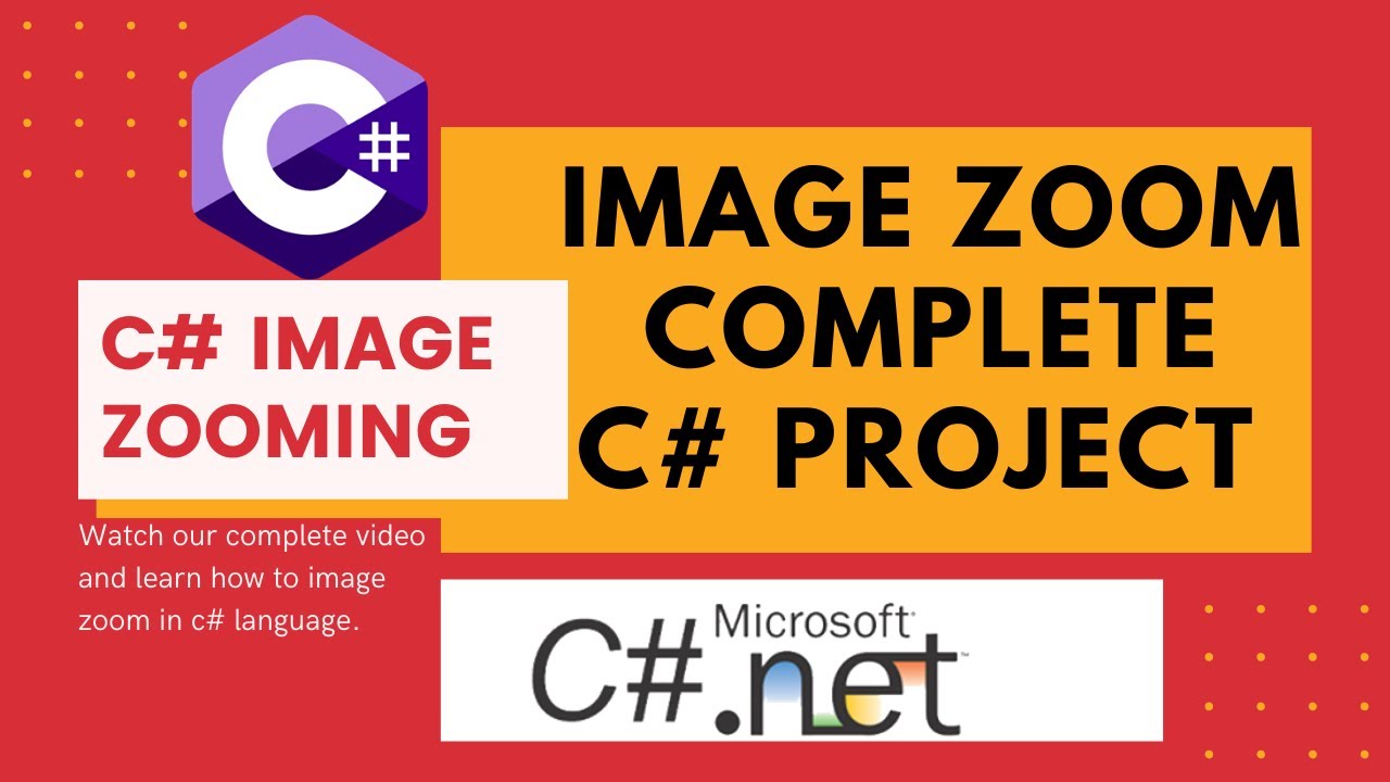How To Image Zoom In C# | Urdu-Hindi | 2020 - YouTube