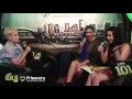 Halsey Draws During Interview