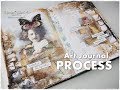 Timeless Beauty ♡ Vintage Collage Journal Page Session ♡ Maremi's Small Art ♡