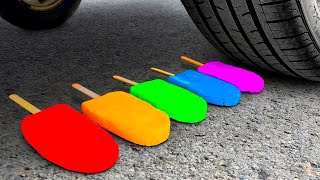 EXPERIMENT: HALLOWEEN PUMPKINS vs CAR - Crushing Crunchy & Soft Things by Car! screenshot 4