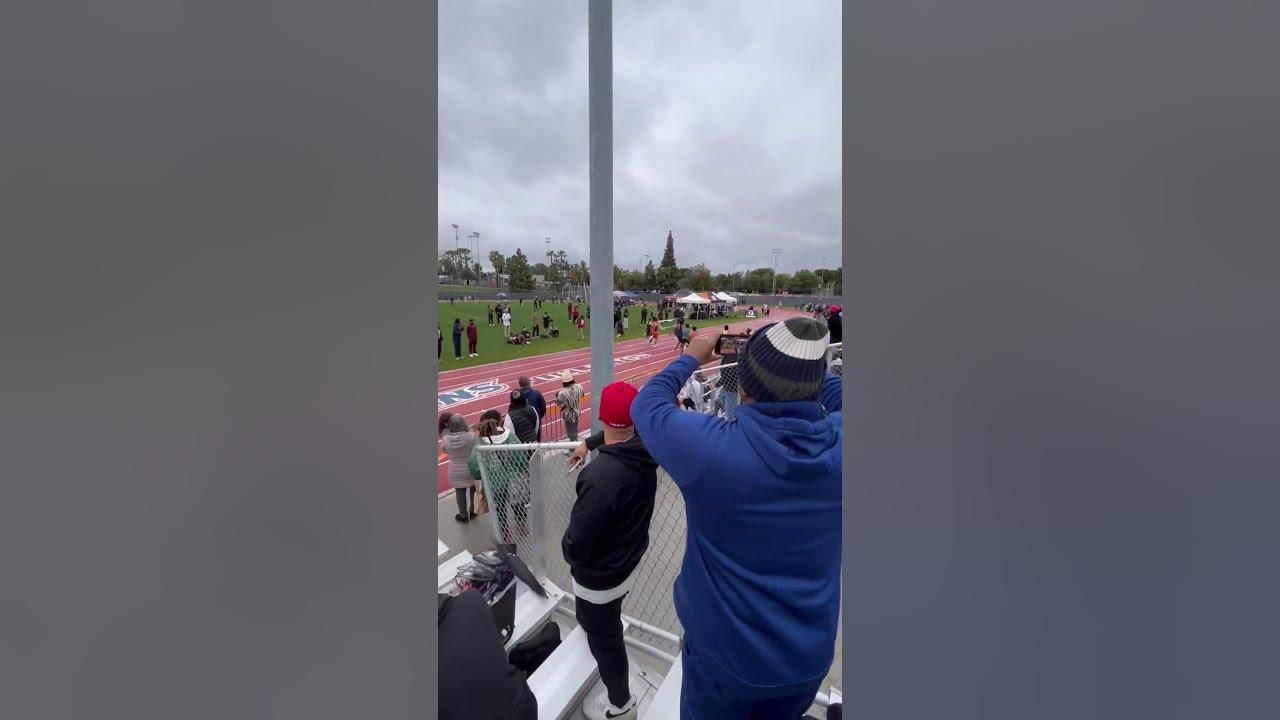 Alonzo Floriolli,100 Meters, Ben Brown Invitational, 3112023 YouTube