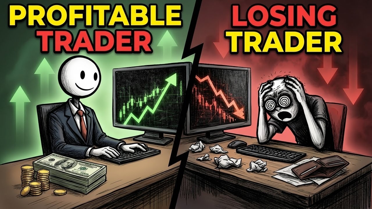 Profitable Trader vs Losing Trader | The Real Difference - YouTube