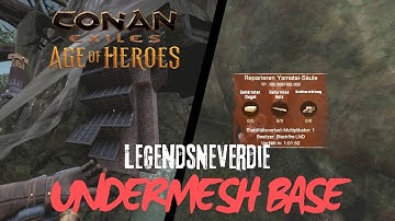UnderMesh By LND #LegendsNeverDie | Official 3175| Conan Exiles |