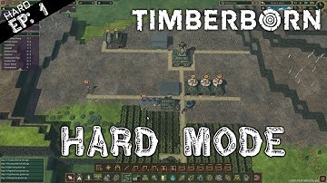 Setting up a new map in hard mode - Timberborn HARD :: EP:1 - Early access