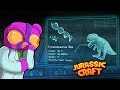 Minecraft Jurassic Craft - UNLOCKING SECRET DINOSAUR INFO!