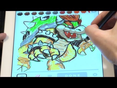 Draw Something IPad App Review With Mike Matei - Cinemassacre.com