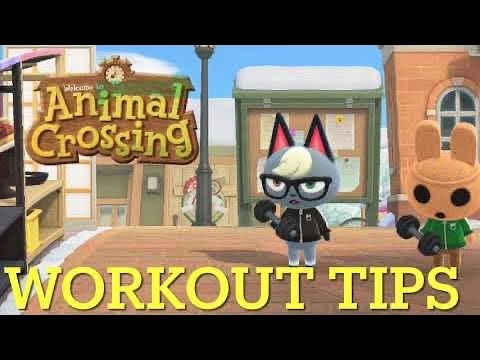 Animal Crossing New Horizons: Workout with your FAVORITE villagers!