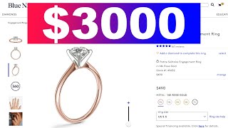 The BEST Engagement Ring For A $3000 Budget! (Blue Nile) by Diamond Spotlight 1,220 views 1 year ago 4 minutes, 21 seconds