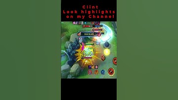 Mlbb Clint gameplay 2023 #shorts #mlbb #mlbbshorts