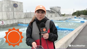 Reporter goes behind the scenes of swift water rescue training | AccuWeather