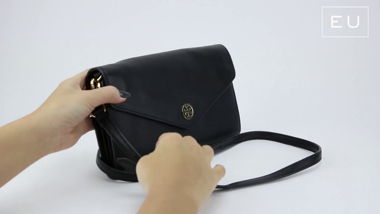 Bolsa Tory Burch Couro Preta | Etiqueta Única - YouTube