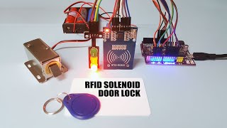 RFID Solenoid Door Lock