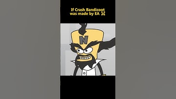 Crash Bandicoot EA Edition #crashbandicoot #shorts #animation