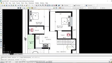 Scale Raster Image Reference Drawing by AutoCAD
