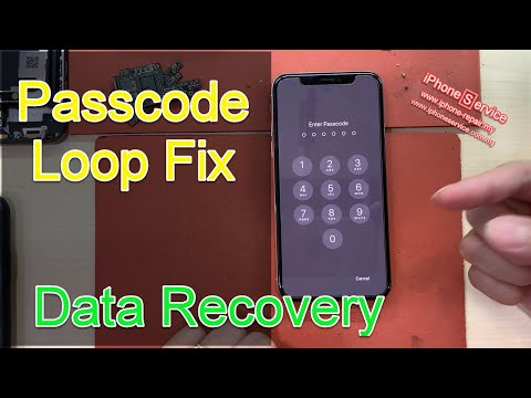 iPhone Passcode Loop Fix 【Data Recovery】iPhone X NFC