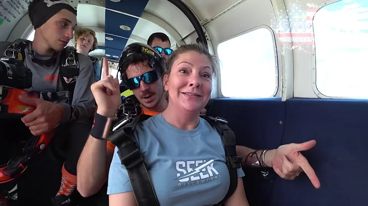 Cynthia Boswell's Tandem skydive!