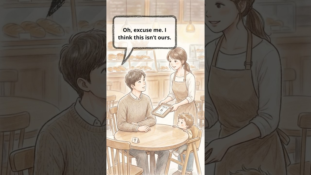 How to Politely Correct a Bill Mistake at a Restaurant | Real-Life English Conversation 