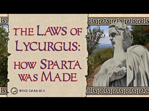 리쿠르구스의 법칙: 스파르타는 어떻게 만들어졌는가 | 고대 그리스의 이야기