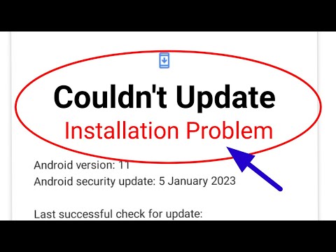 Couldn't update Installation Problem Google Update In Android | Couldn't update installation problem