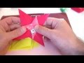 Toile simple origami papier en frenai
