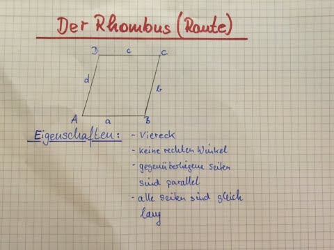 Der Rhombus (Raute)