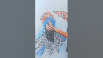 Baba Banda Singh bahadur ji drawing.🙏🙏#shorts