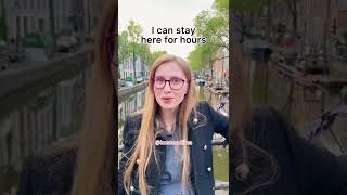 When you enjoy the coffee in Amsterdam