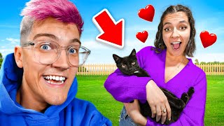 Je Surprends Ma Copine Avec Un Chaton Pour Nos 1 An