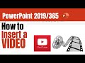How to embed an onlineyoutube and local in powerpoint  vicky edwards